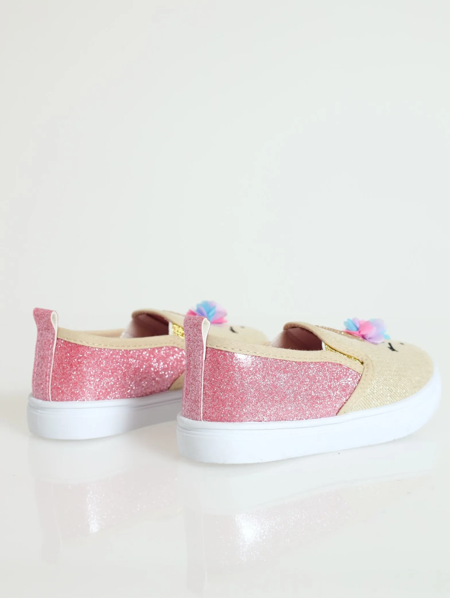 Pre-Girls Unicorn Slip-On Sneaker - Pink