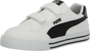 PUMA Unisex-Child Court Classic Vulc Hook and Loop Shoes Sneaker