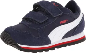 PUMA Unisex-Child St Runner Hook and Loop Sneaker