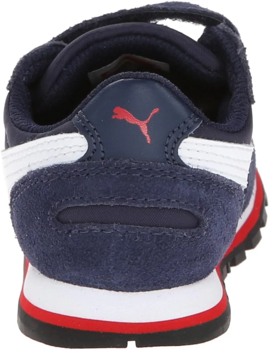 PUMA Unisex-Child St Runner Hook and Loop Sneaker