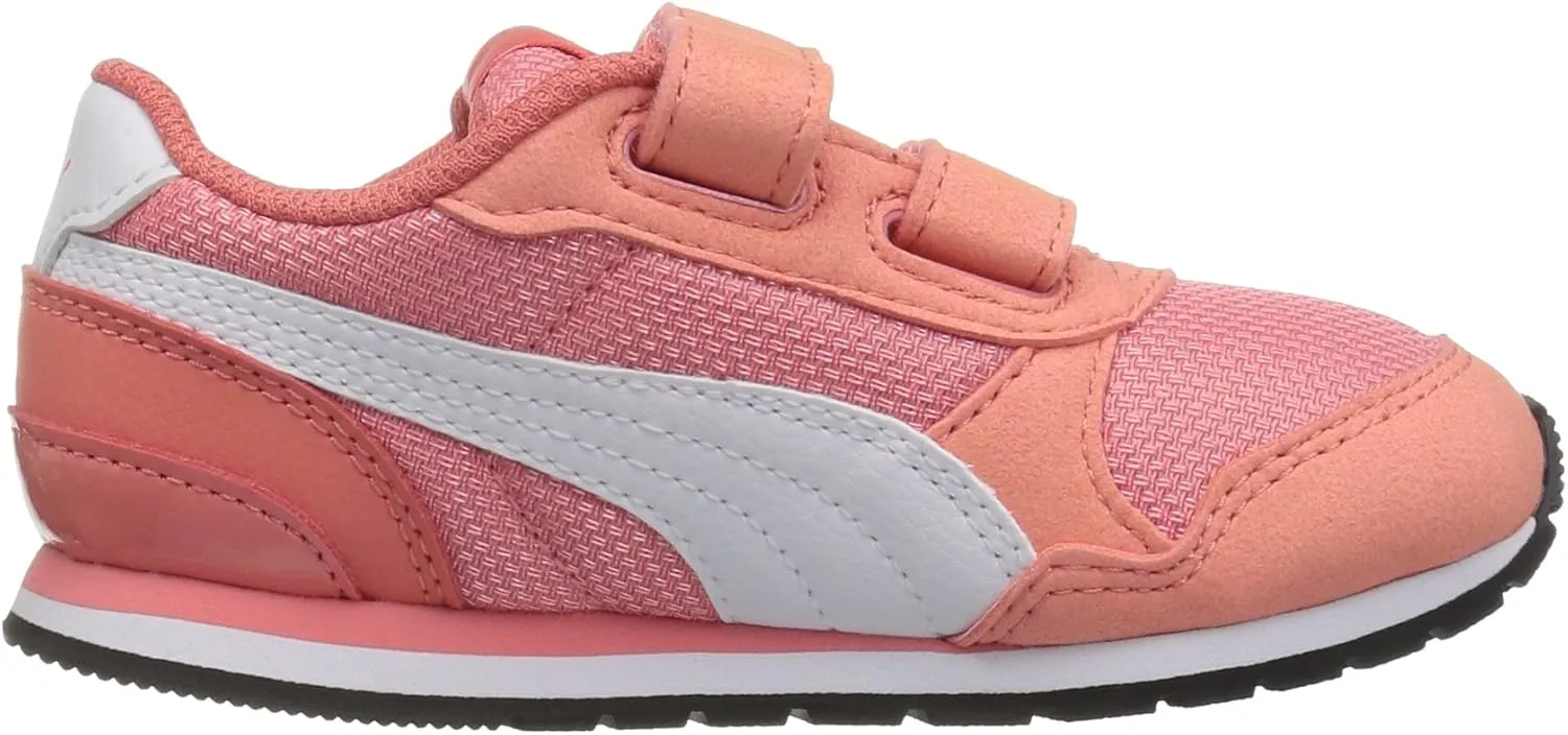 PUMA Unisex-Child St Runner Hook and Loop Sneaker