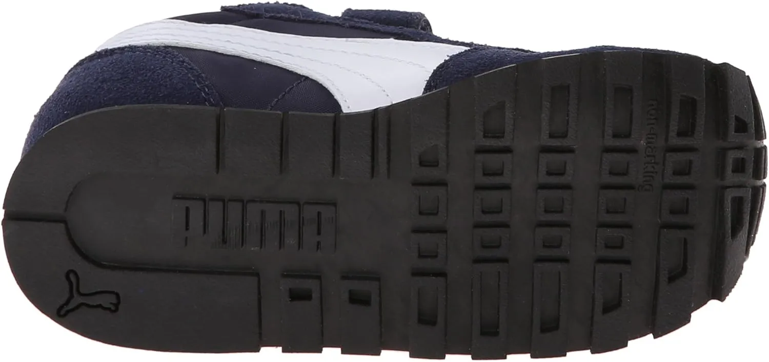 PUMA Unisex-Child St Runner Hook and Loop Sneaker