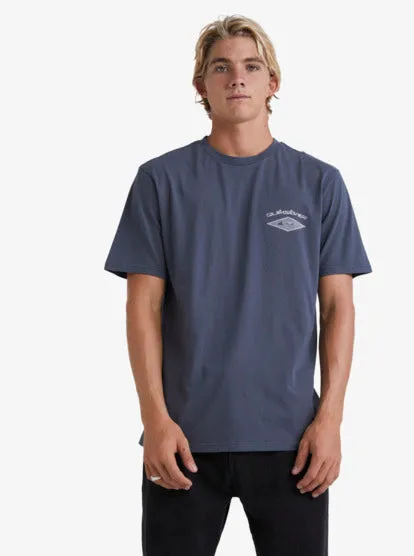 Quiksilver Diamond SS Tee - Iron Gate