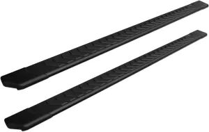Raptor Series Running Boards Steps 5in OEM Style Full Tread Black Aluminum Compatible with Crew Cab 2019-2025 Ford Ranger