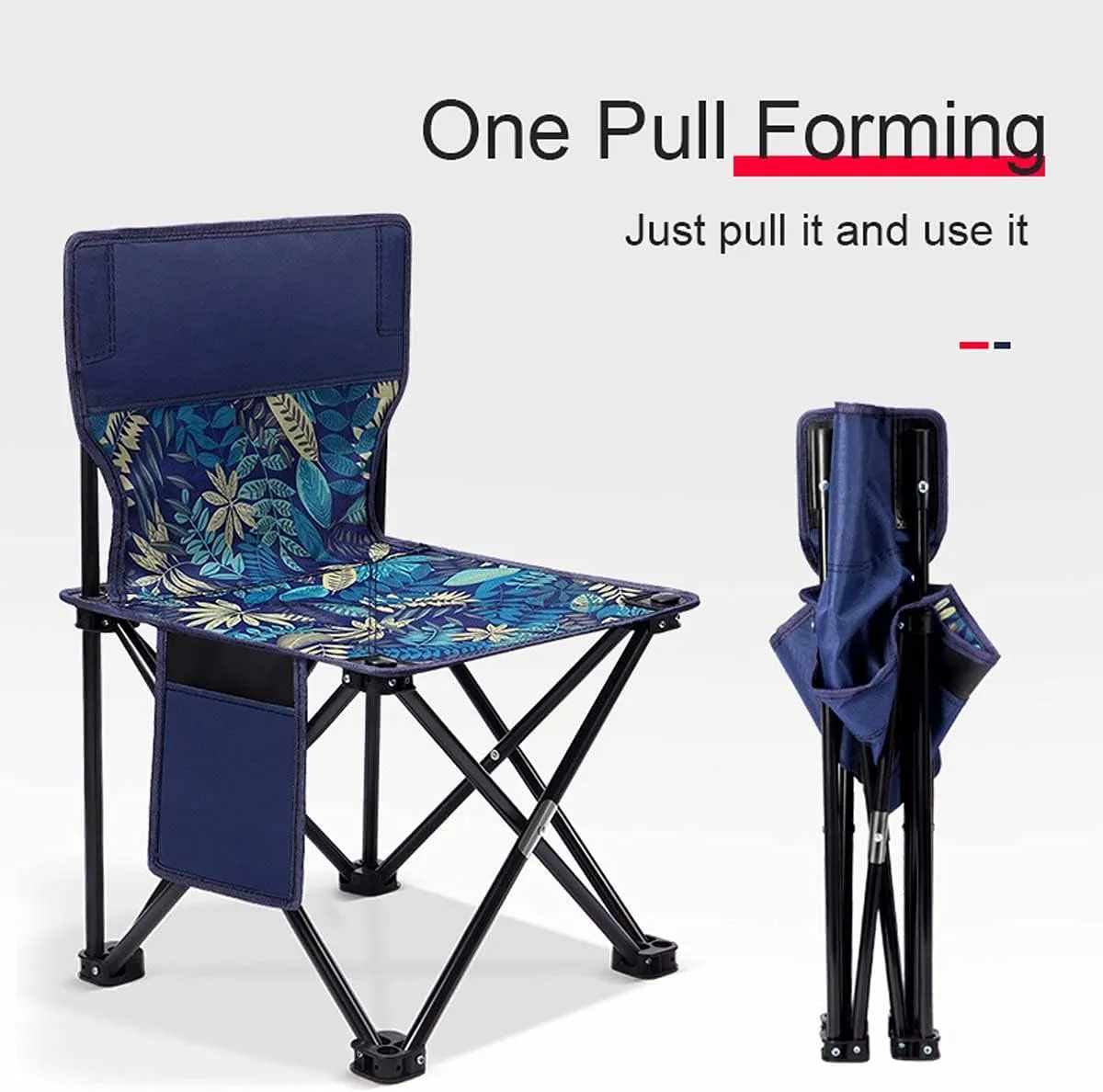 Recliner Chair,Compact Outdoor Chair, Ultralight Folding with Backpack Straps and Storage Pouch, for Outdoor Camp, Travel, Beach, Picnic, Festival, Hiking,B