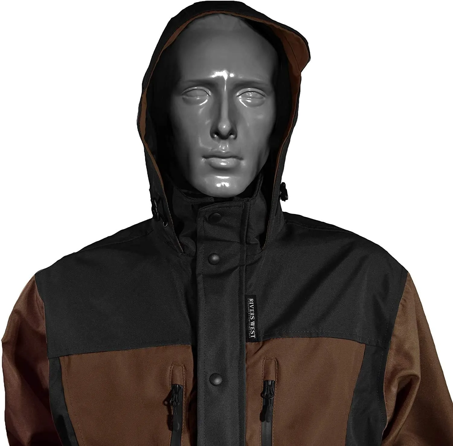 Rivers West Men's Kokanee Waterproof Windproof Fully Seam-Sealed Extra-Tough Fishing Jacket