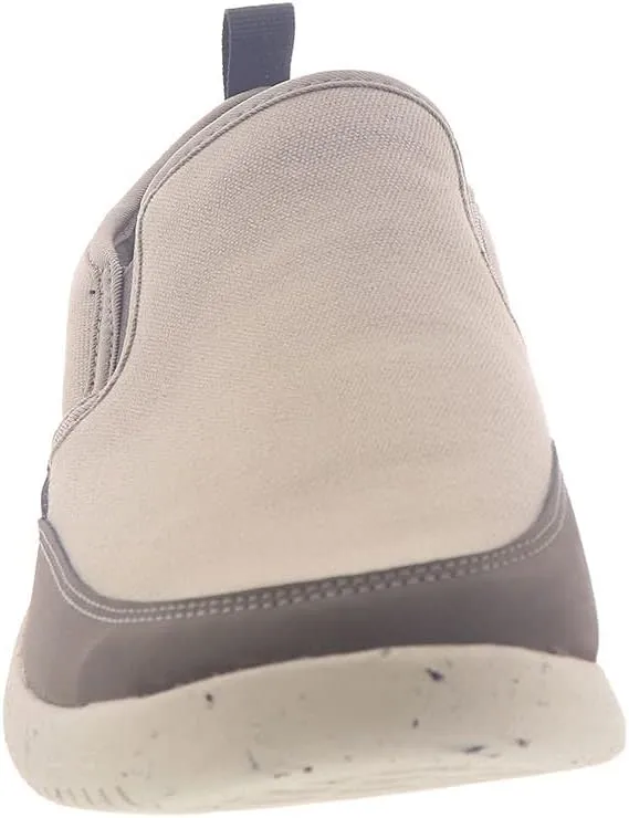 Rockport Men's Truflex Fly Slip on Mudguard Sneaker, Stone Multi, 9