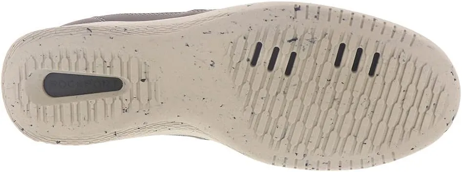 Rockport Men's Truflex Fly Slip on Mudguard Sneaker, Stone Multi, 9