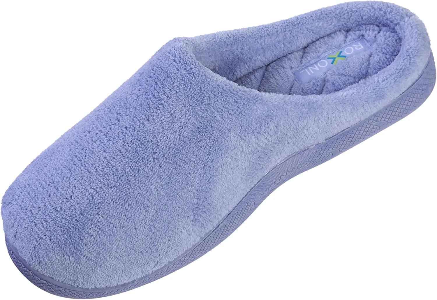 Roxoni Women's Plush Terry Clog Slippers