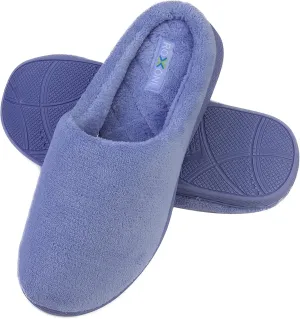 Roxoni Women's Plush Terry Clog Slippers