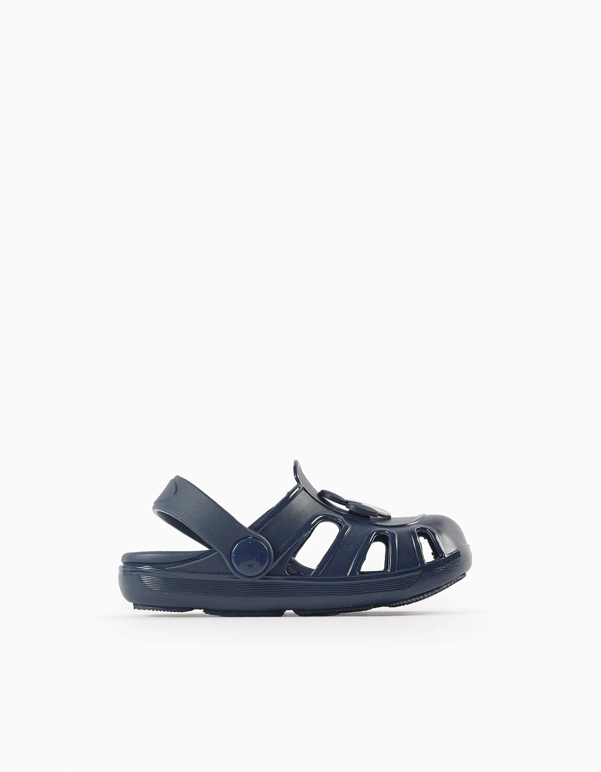 Rubber Clogs for Baby Boys 'Mickey', Dark Blue