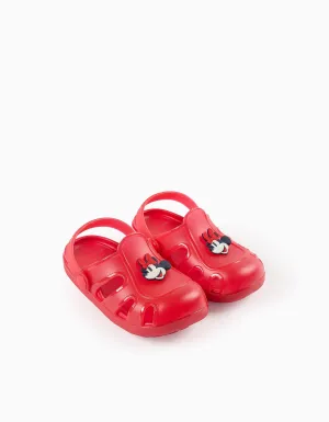 Rubber Clogs for Girls 'Minnie', Red