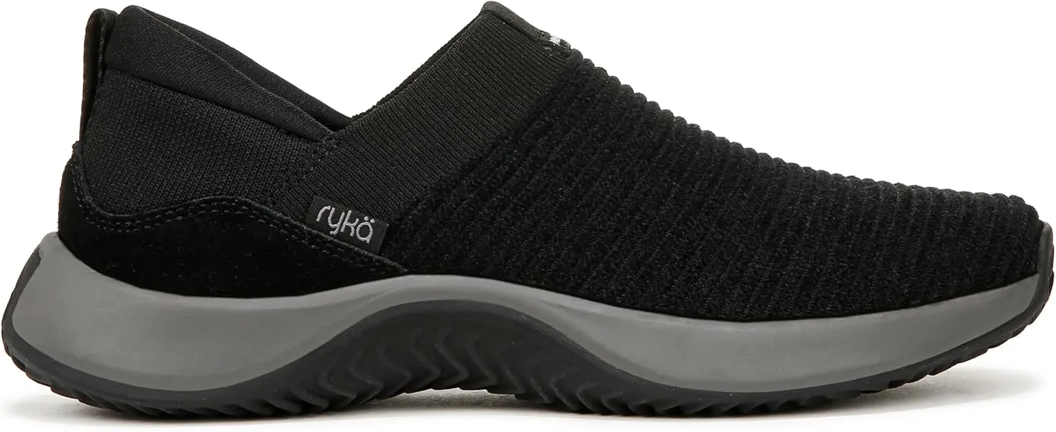 Ryka Women's Encore Knit Plus Slip On Sneaker