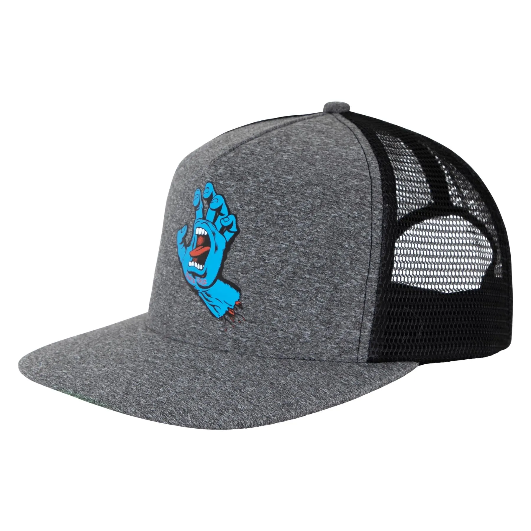 Santa Cruz Screaming Hand Front Mesh Trucker High Profile Hat