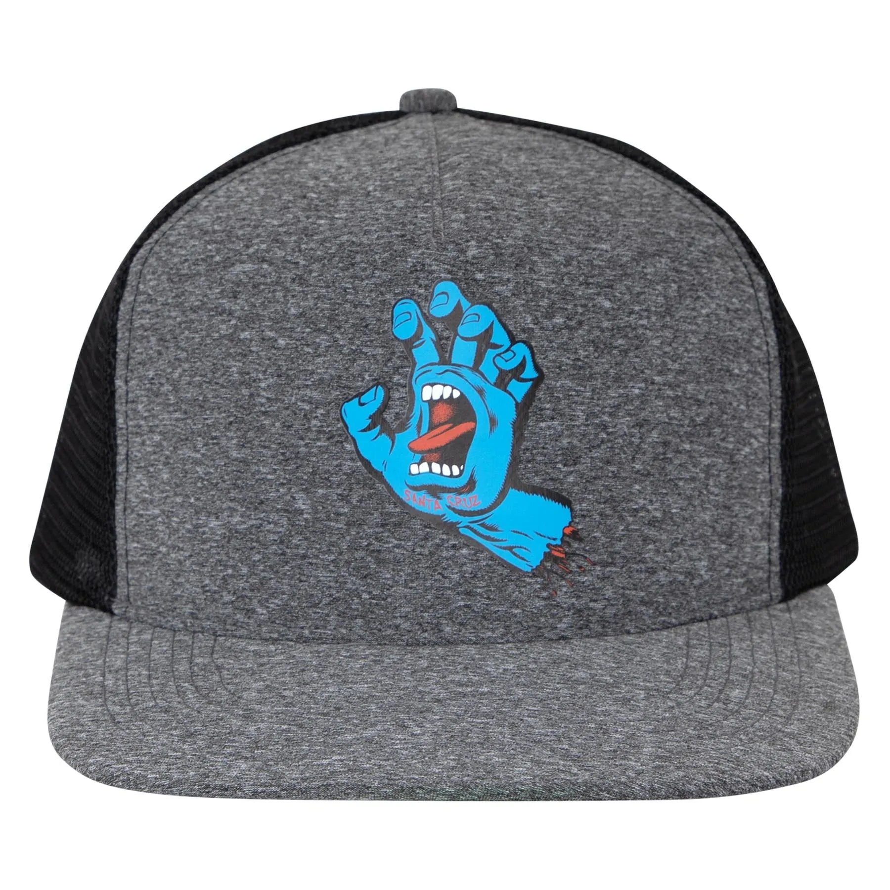 Santa Cruz Screaming Hand Front Mesh Trucker High Profile Hat
