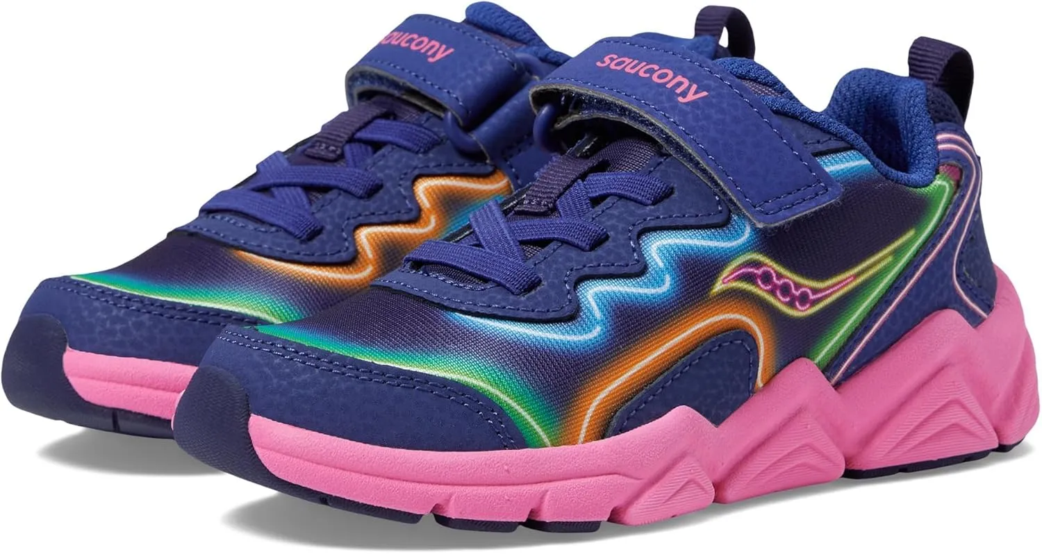 Saucony Unisex-Child Flash Alternative Closure 3.0 Sneaker