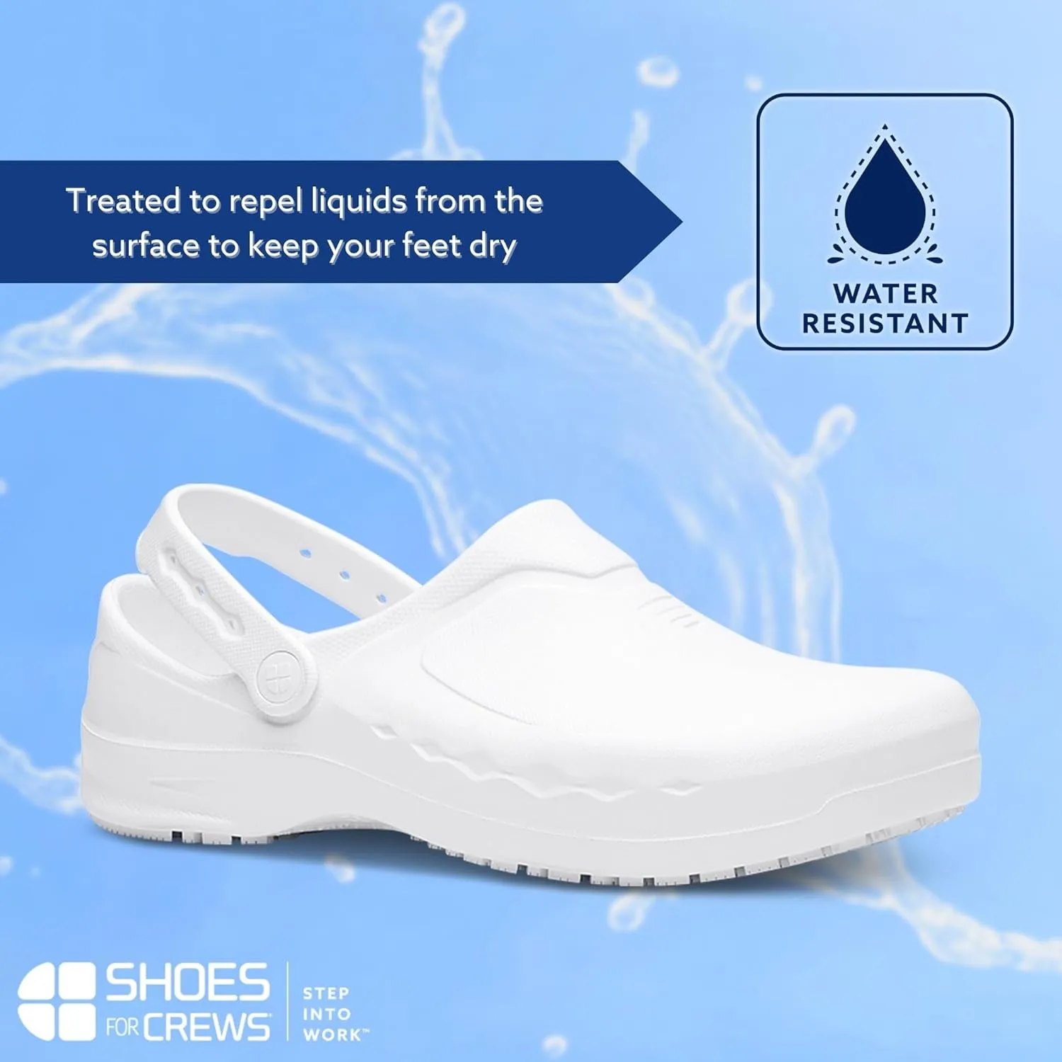 Shoes For Crews Men's Unisex Slip Resistant Work Clogs