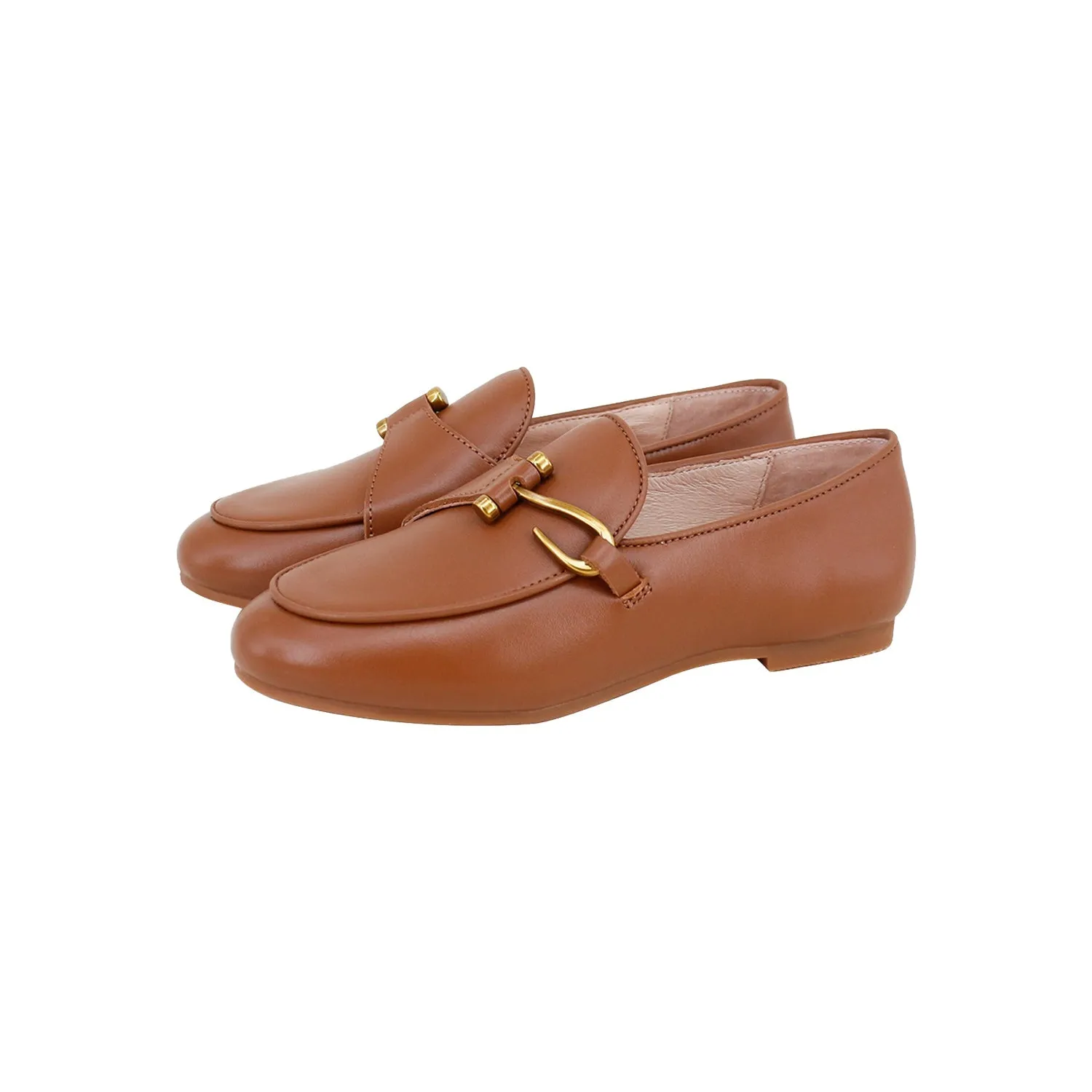 Single Buckle Loafer | Luggage