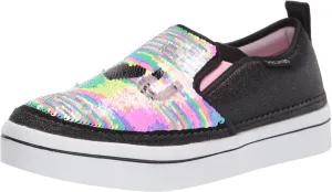 Skechers Baby-Girl's TWI-Lites 2.0-Sequins Luv Sneaker