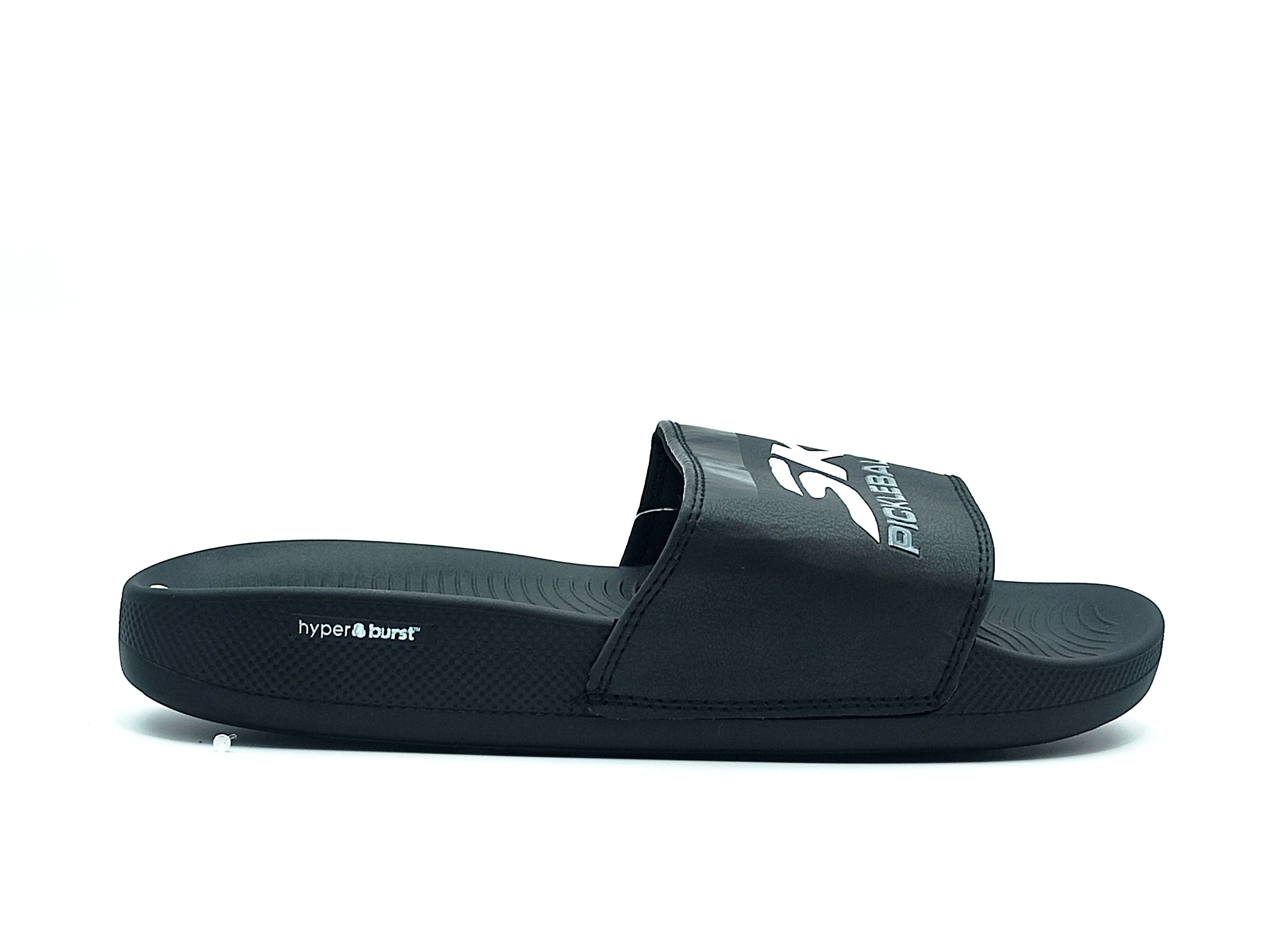Skechers Hyper Burst Pickleball Slide  | Black & White