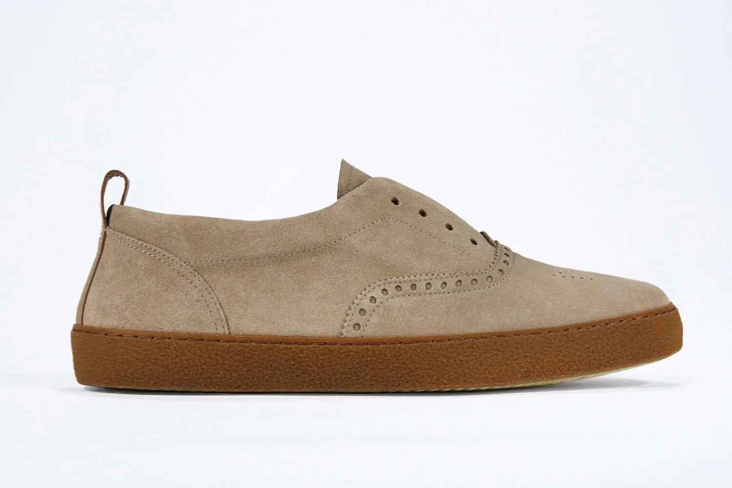 SLIP ON | Beige - Low Top - Men