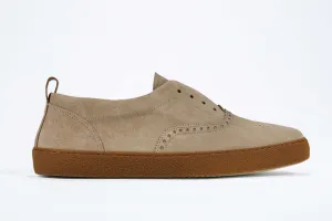 SLIP ON | Beige - Low Top - Men