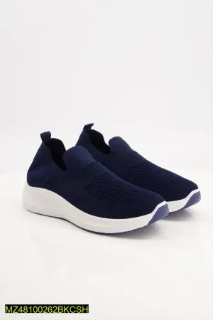 Slip On Jogging Lightweight Shoes-(8502)-Sketcher, Blue