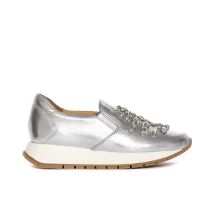 SLIP ON NAPA MANDY NAPA METAL SILVER