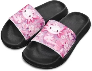 Slip On Slippers Lightweight Kids Sandals for Boys Girls Open Toe Design Comfort Drying Shower Slides