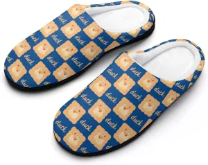 Sloth Happy Halloween Slippers For Women Memory Foam Cotton House Clog Slippers Comfy Slip-On Shoes Indoor Outdoor