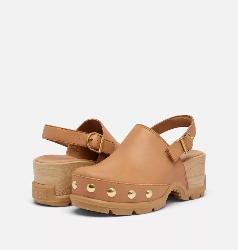 Sorel Women's ROAM’N CLOG™ RVT Clog - Tawny Buff/Gum