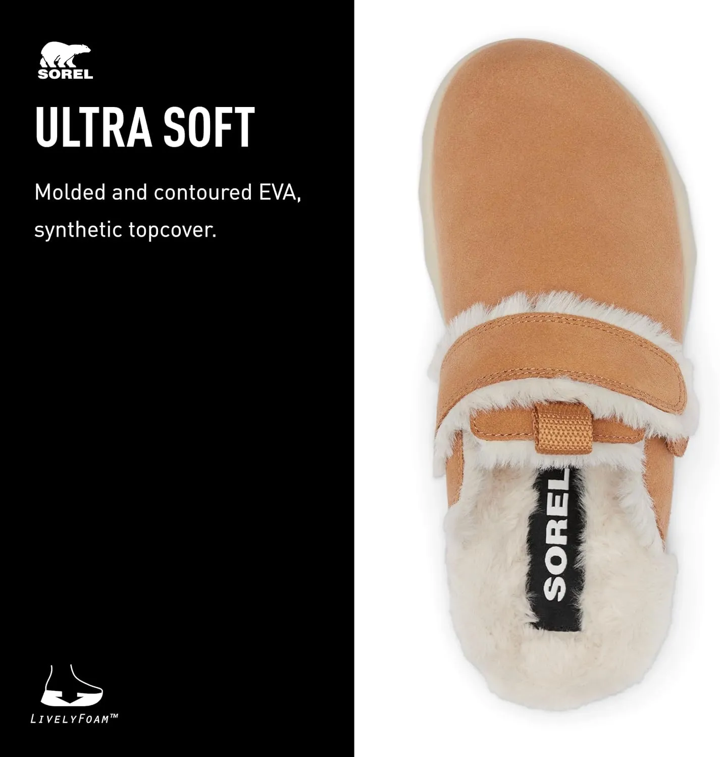 SOREL Women's VIIBE Suede Cozy Clog