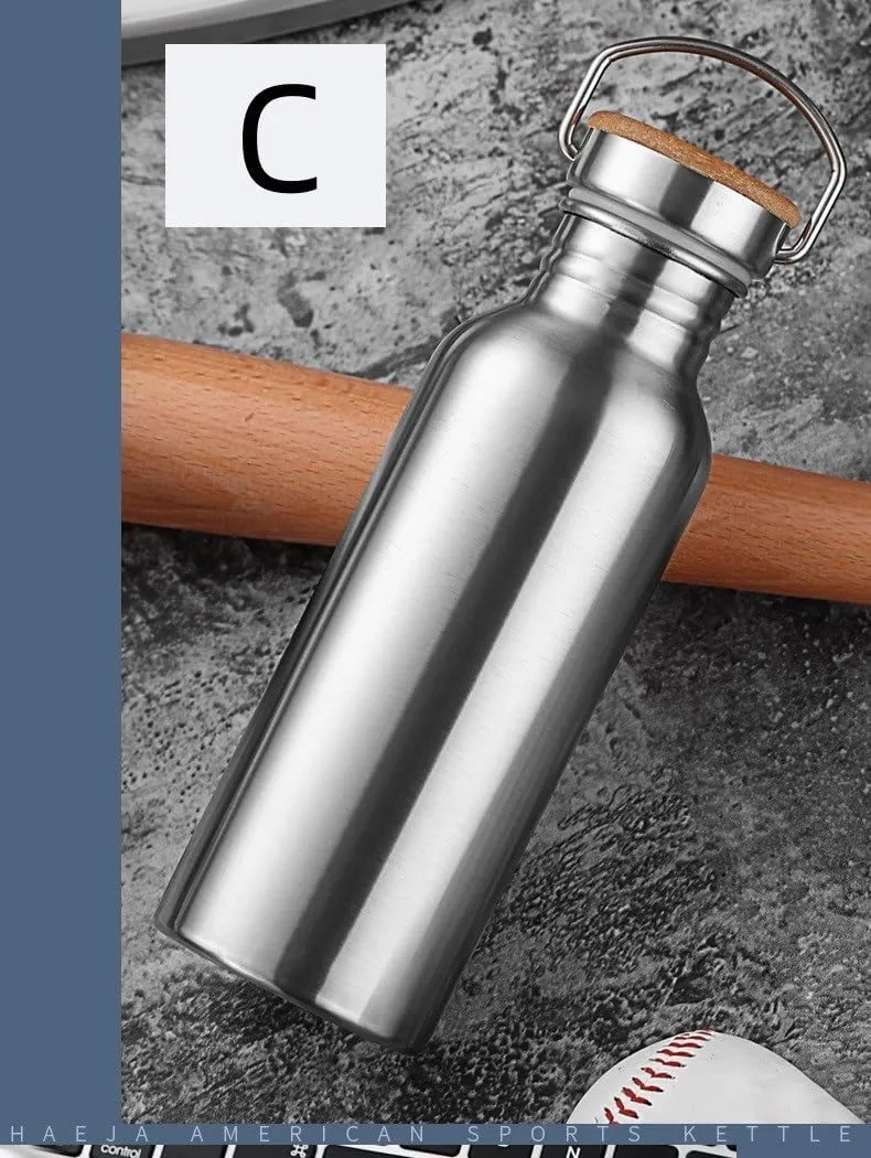 Sports Kettle, Lightweight And Portable Stainless Steel Kettle Suitable For Outdoor Cycling And Camping(600ml C)