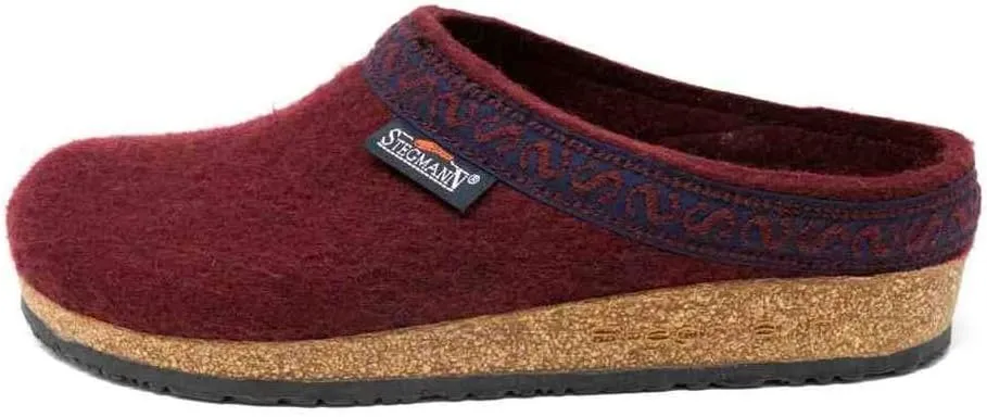 Stegmann Women's 'Original 108' Wool Clog with Cork Sole - Medium Width