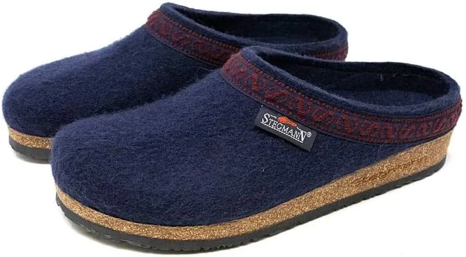 Stegmann Women's 'Original 108' Wool Clog with Cork Sole - Medium Width