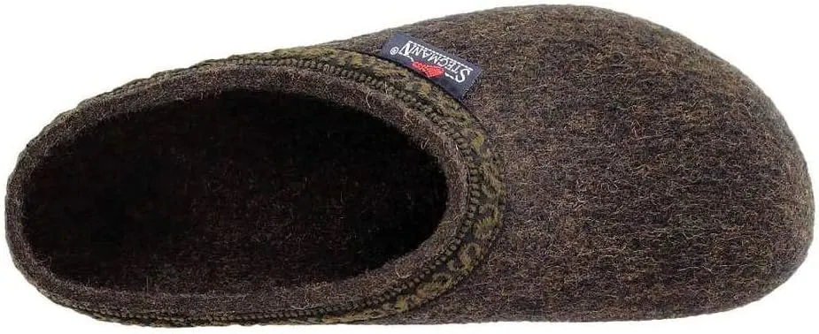 Stegmann Women's 'Original 108' Wool Clog with Cork Sole - Medium Width