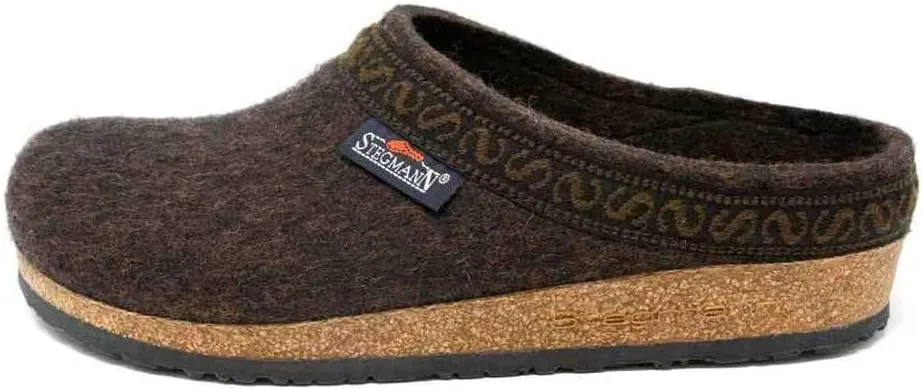 Stegmann Women's 'Original 108' Wool Clog with Cork Sole - Medium Width