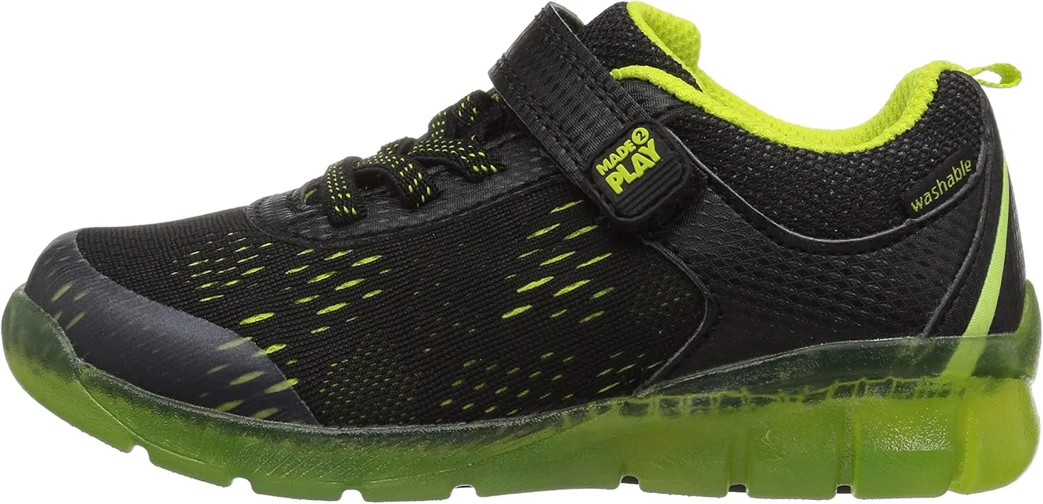 Stride Rite Unisex-Child Made 2 Play Lighted Neo Sneaker