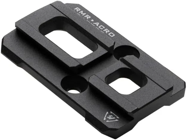 Strike Industries RMR to ACRO Adaptor Plate, Aimpoint ACRO/RMR Cut, Black, One Size, SI-ACRO-RMR