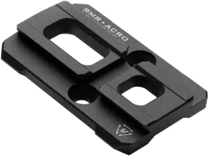 Strike Industries RMR to ACRO Adaptor Plate, Aimpoint ACRO/RMR Cut, Black, One Size, SI-ACRO-RMR