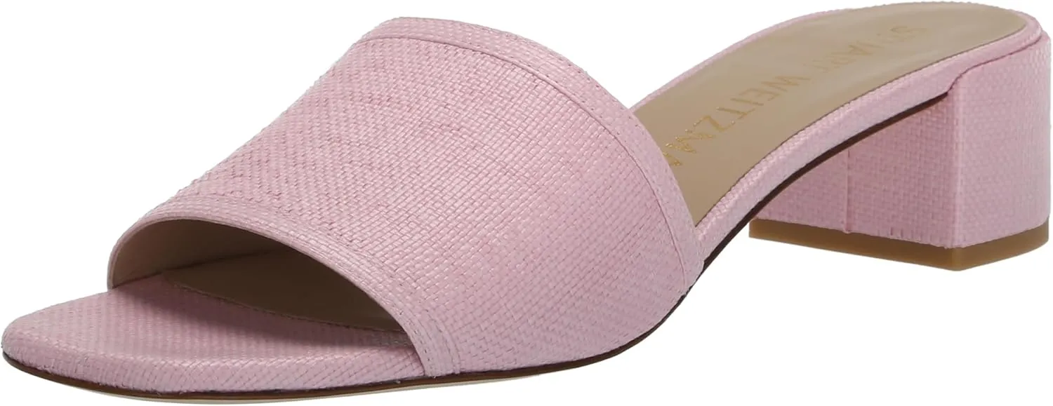 Stuart Weitzman Women's Cayman Block Slides