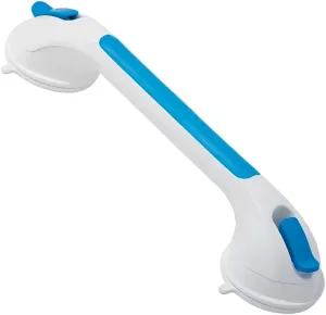 Suction Cups Grab Bar, Shower Grab Bar Suction Cup for Bathroom and Showers, Removable Shower Safety Handle Heavy Duty Bathtub Grip for Seniors & Elderly