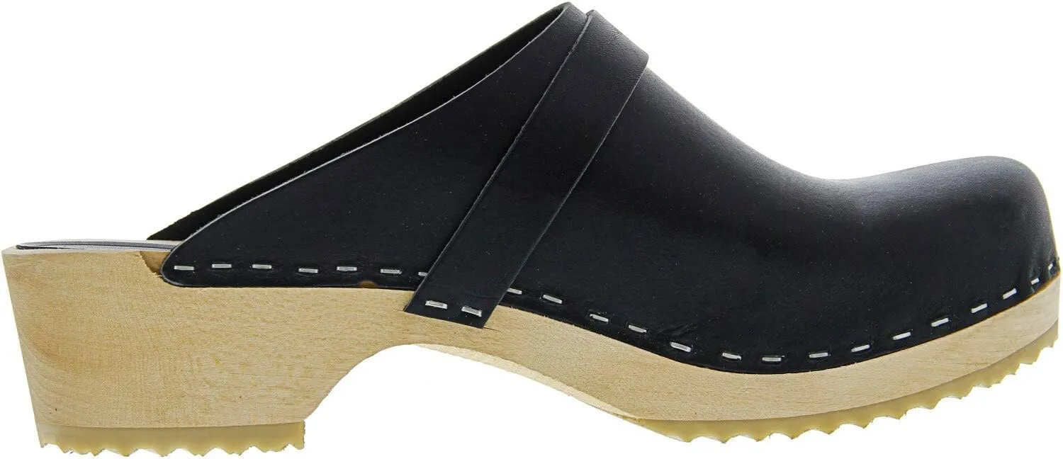 swedish hasbeens Women's Swedish Husband Clog