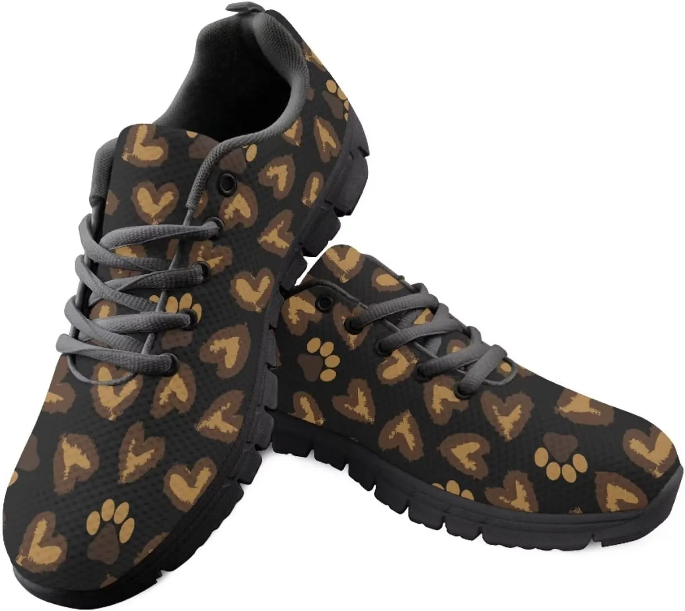 SYtrade Women's Walking Shoes Sports Sneakers Breathable Mesh Upper - Breathing Shoes Black Sole