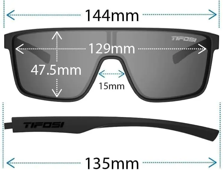 Tifosi Sanctum Sunglasses, Ideal For Cycling, Golf, Hiking, Running, Tennis & Pickleball, Lifestyle