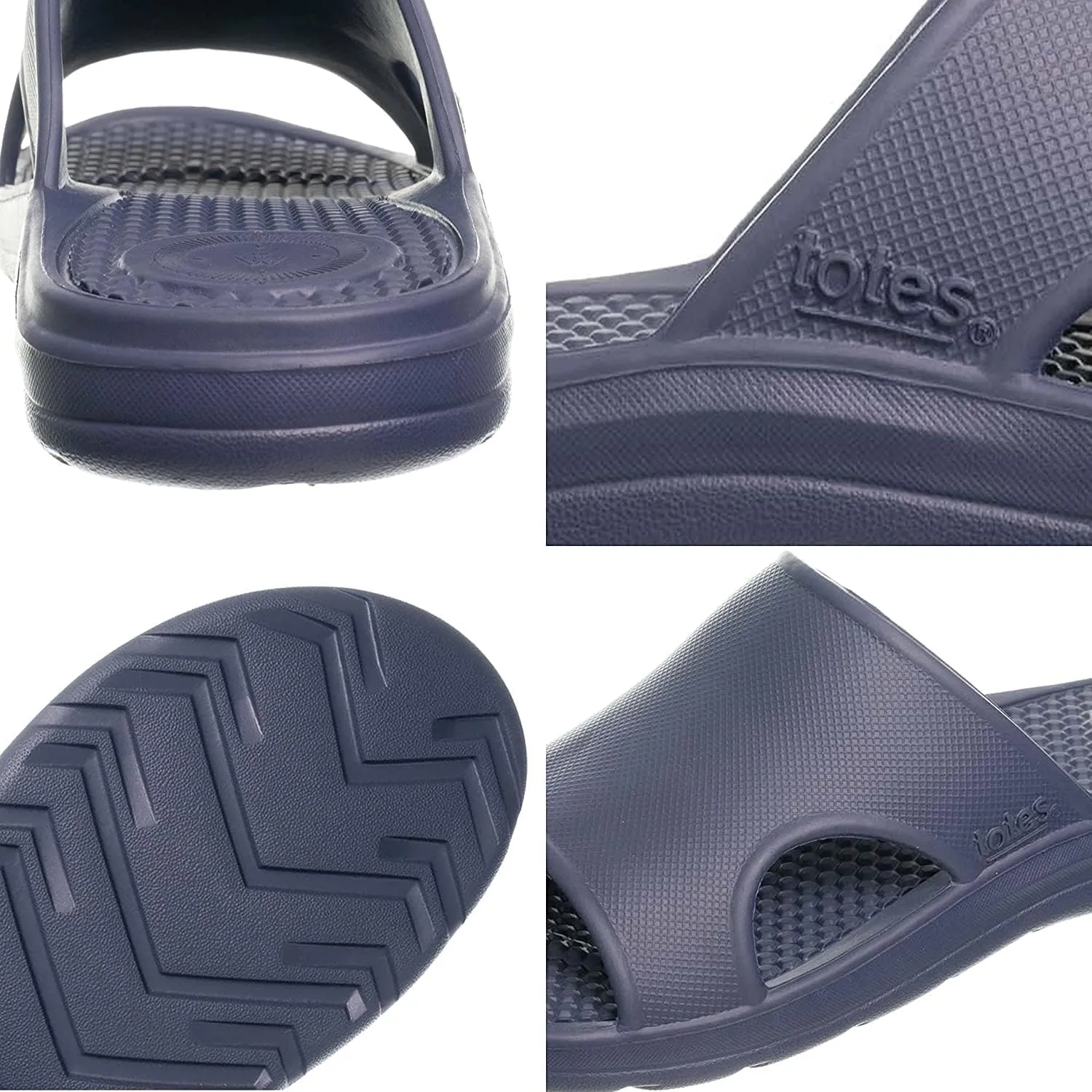 totes Men's Everywear Slide Sandal
