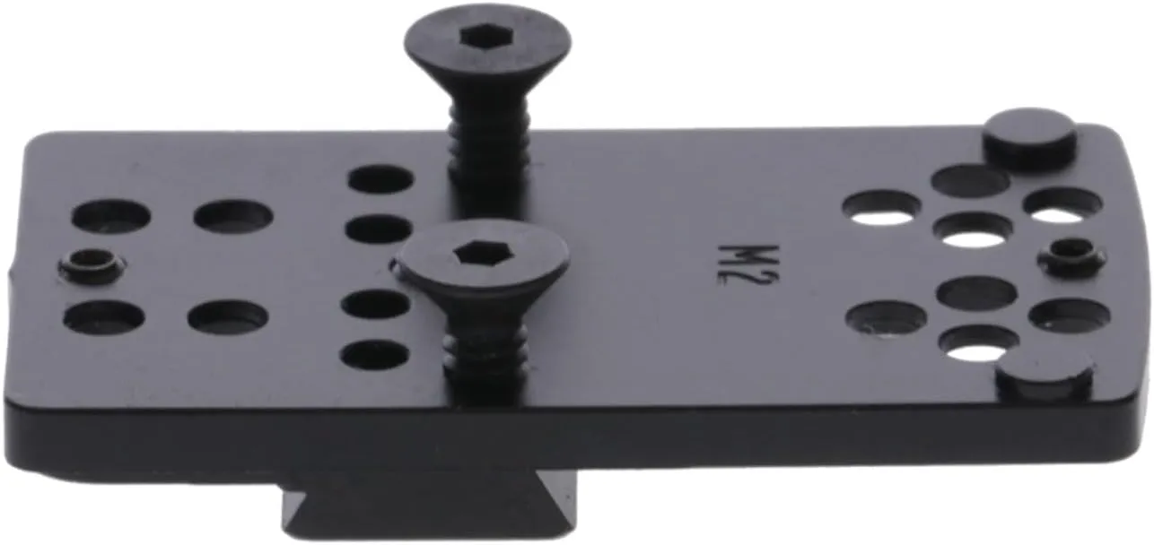 TRUGLO Pistol Red Dot Sight Mount | Tactical Hunting Shooting Lightweight Durable Compact Dot Optic Steel Mount Plate