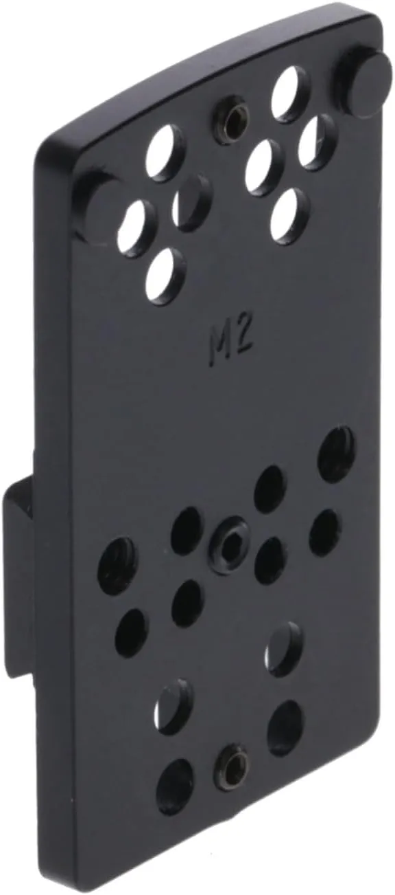 TRUGLO Pistol Red Dot Sight Mount | Tactical Hunting Shooting Lightweight Durable Compact Dot Optic Steel Mount Plate