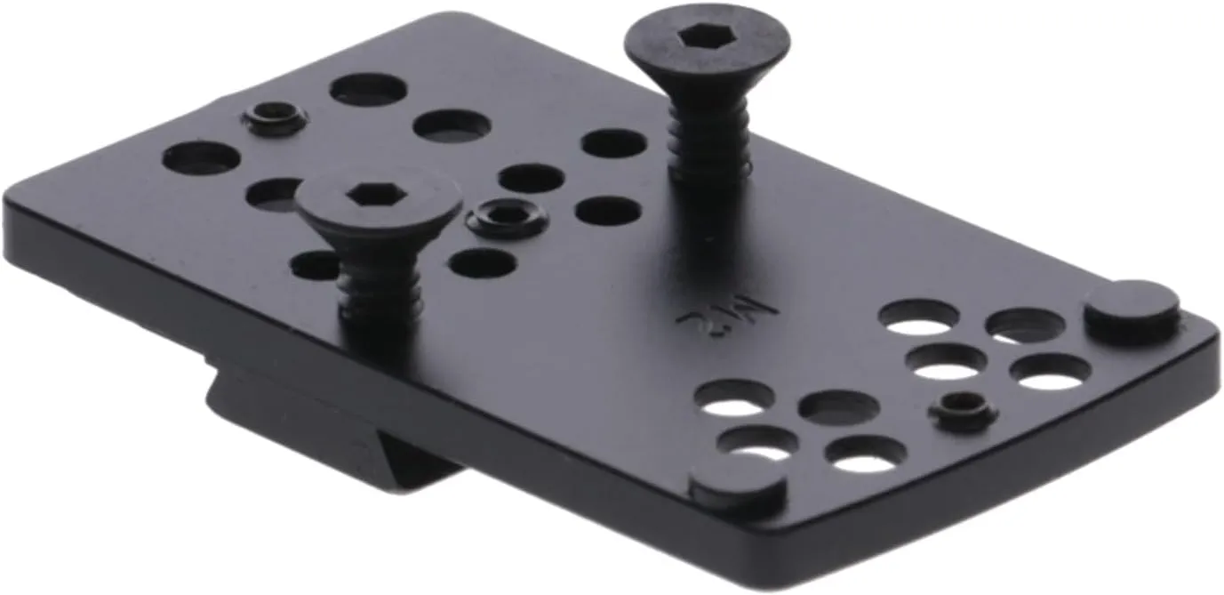 TRUGLO Pistol Red Dot Sight Mount | Tactical Hunting Shooting Lightweight Durable Compact Dot Optic Steel Mount Plate