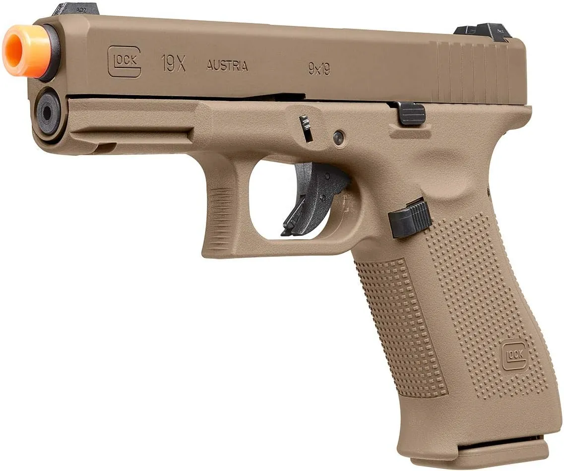 Umarex Glock 19X Blowback 6mm BB Pistol Airsoft Gun, Glock 19X GBB